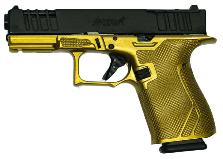 Handguns Great Lakes Firearms ZPAP M85 9mm GLFA 19 STRIKER 9MM 4 GALAXY GOLD OR 15RD • Model: ZPAP M85